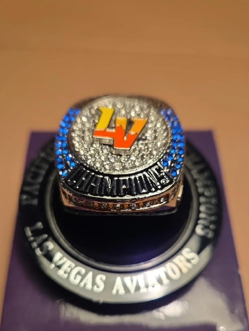 Las Vegas Aviators SGA Pacific Coast League Champions 2025 Championship Ring